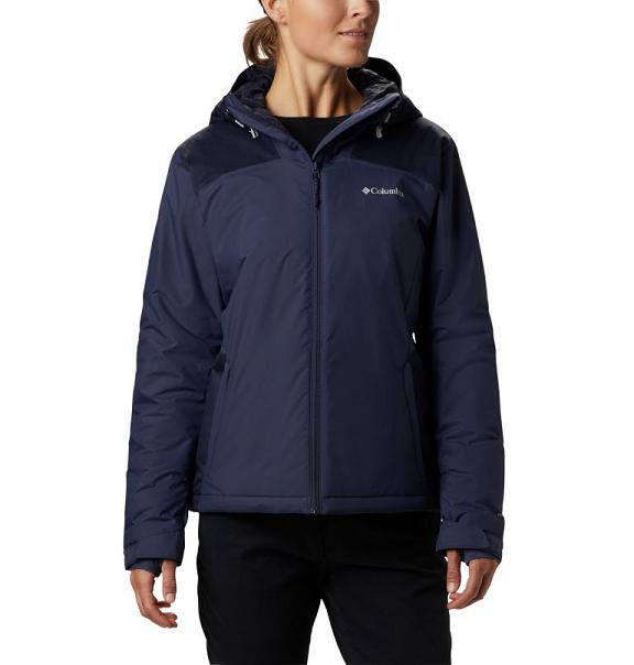 Columbia Tipton Peak Insulated Jacket Blue For Women's NZ59134 New Zealand